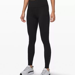 Lululemon Fast and Free Leggings, 31”, Reflective